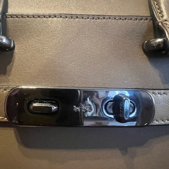 Coach Two Way Handbag - Taupe - Picture 4 of 13